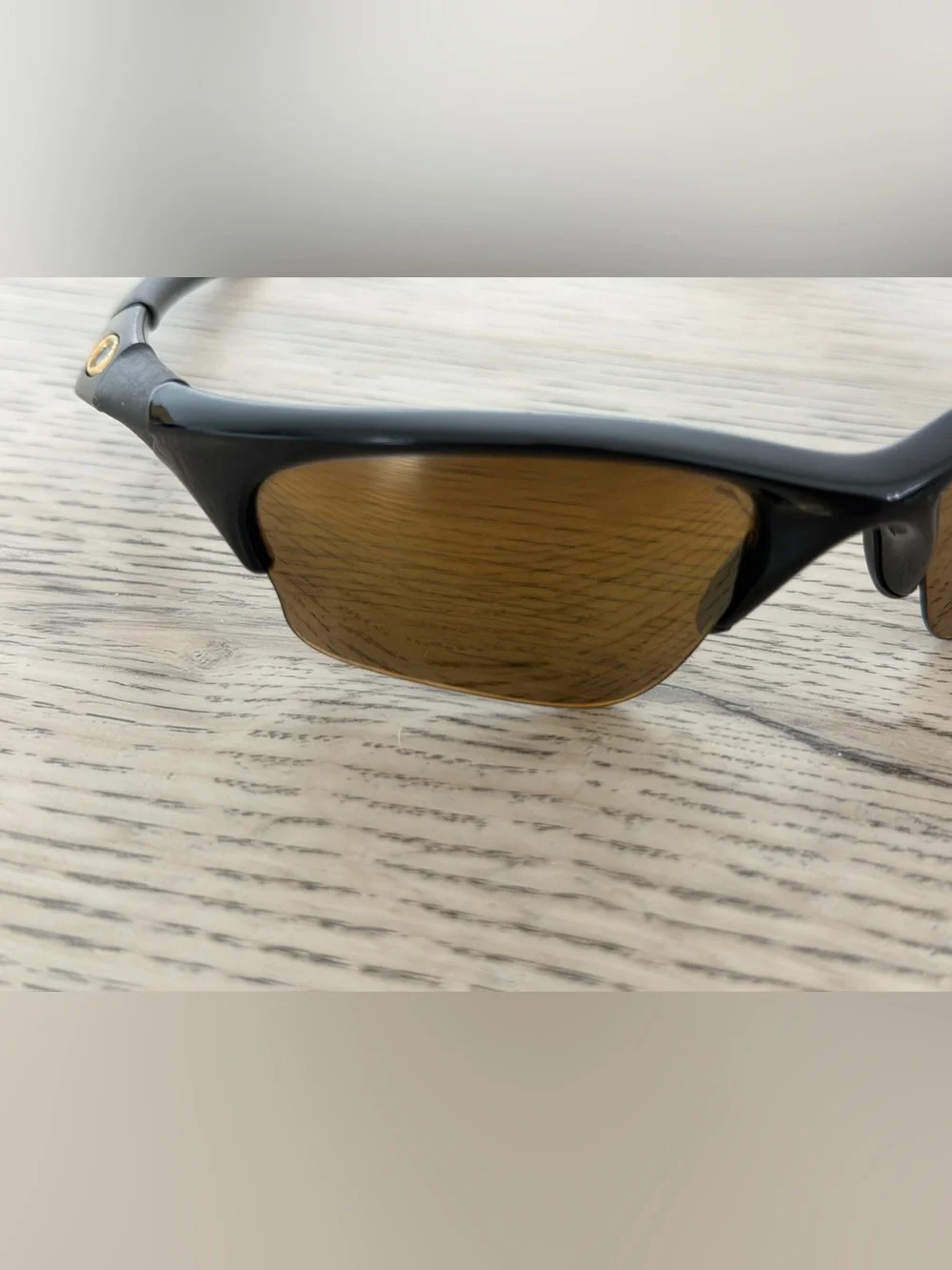 Oakley Half Jacket 1.0 Matte Frame Gold Iridium XLJ Lens Gold Icons RARE